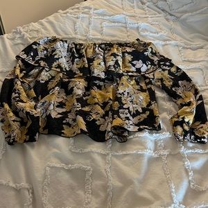 Wilfred off-the-shoulder blouse